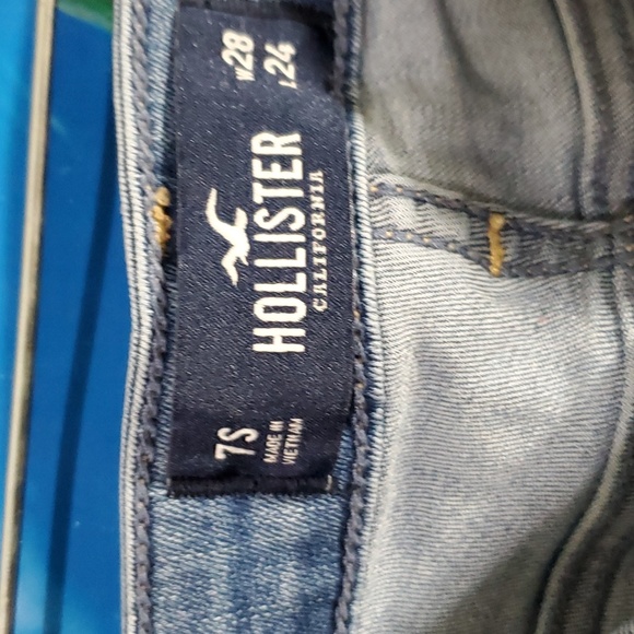 Hollister Mid - Rise Crop Super skinny Classic stretch denim women's siz… - Picture 4 of 5